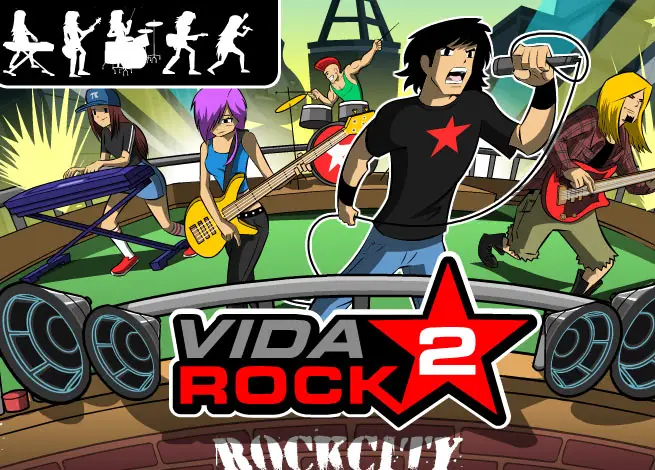 Vida Rock 2 Facebook Game App