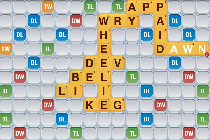 Facebook Game - Words With Friends